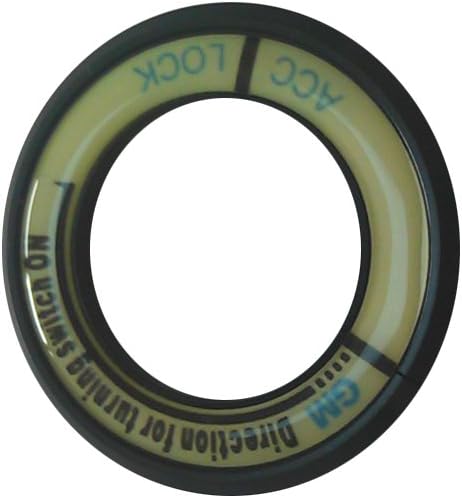 AupTech Car Ignition Key Hole Ring Decorative with Noctilucent for Chevrolet/Buick