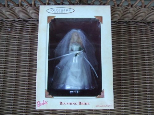 Hallmark Keepsake Ornament - Blushing Bride Barbie 2002 (QXI5323)