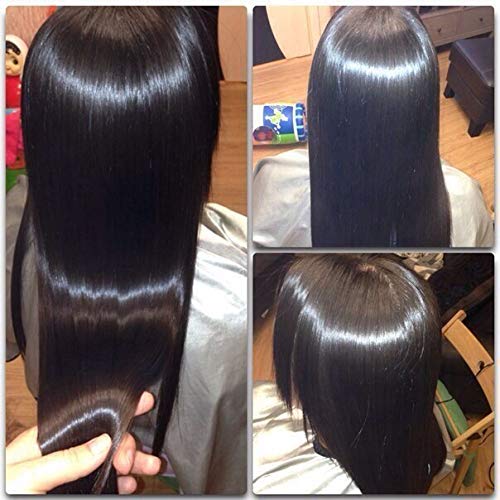 Portier Brazilian Keratin Straightening Exclusive Blowout Hair Progressive Brush VIP Shampoo & Mask (Formol Free) 1 L of Each - Image 4