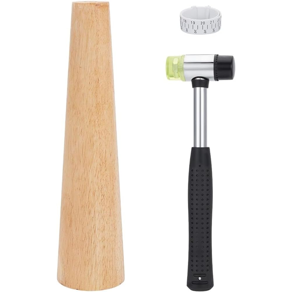 Formeur de bracelet et mandrin en bois pour éviter les fissures lors de la mesure