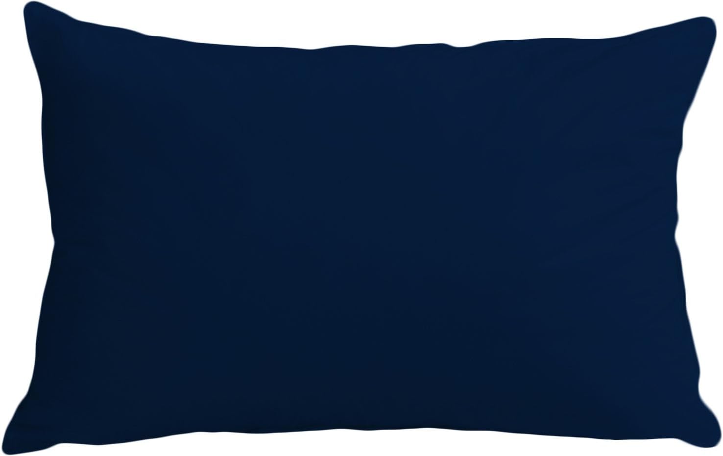 100% Cotton Standard Housewife Pillow Case By Sasa Craze Bedding (Navy)
