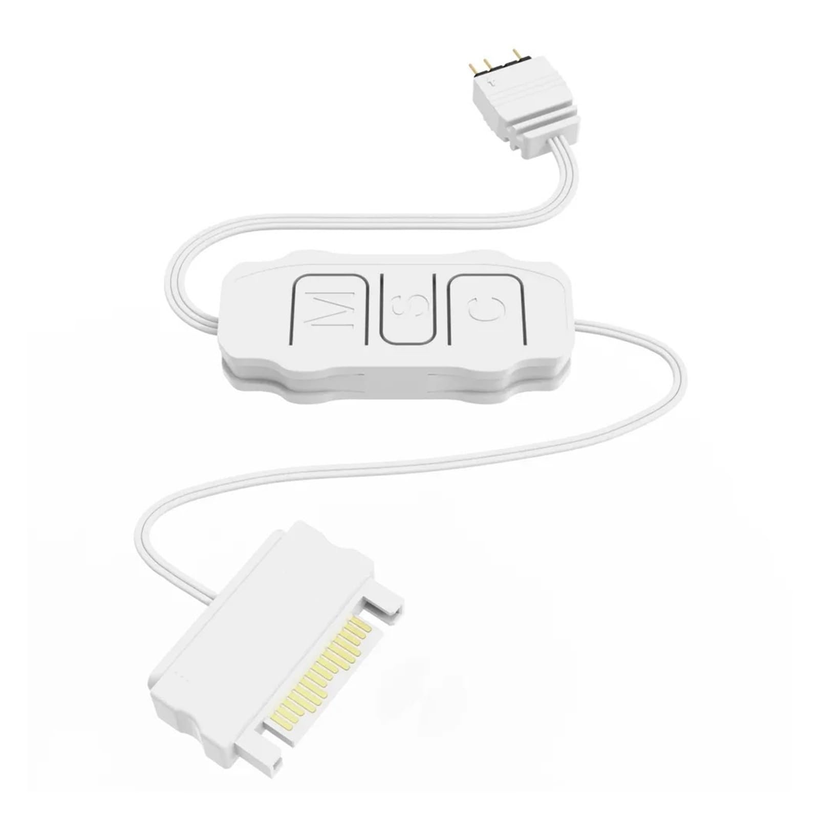 Controlador LED Dimmer 5V 3 pines solucion para placas sin puerto ARGB iluminacion blanca