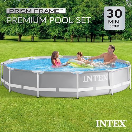 Intex 26710EH Prism Frame Premium Above Ground Swimming Pool: 12Ft X 30In thumb #2
