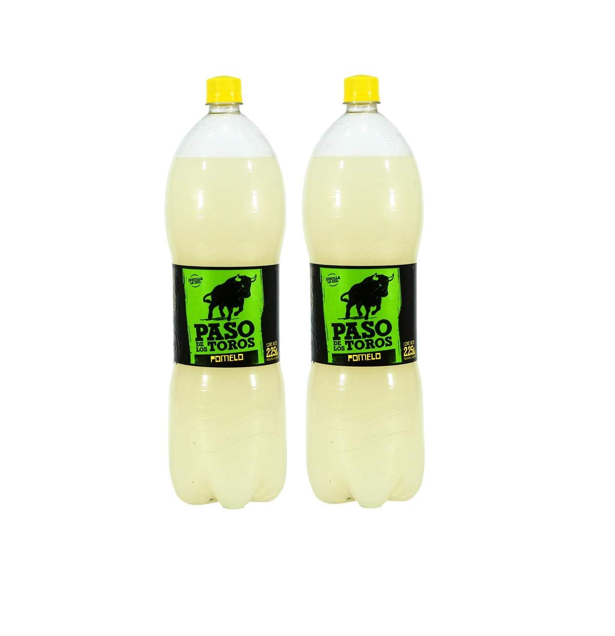 PASO DE LOS TOROS Sabor Pomelo 2.25 lt.- 2 PACK | Tonic Water Grapefruit Flavor 76.08 fl. oz.