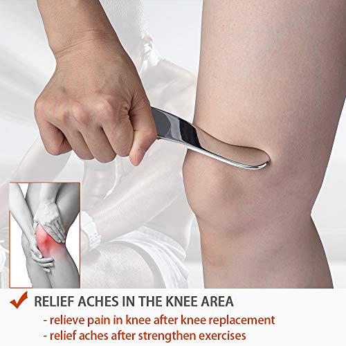 Allshow SB-123 Gua Sha Tools, Stainless Steel Scraping Massage Tool thumb #3