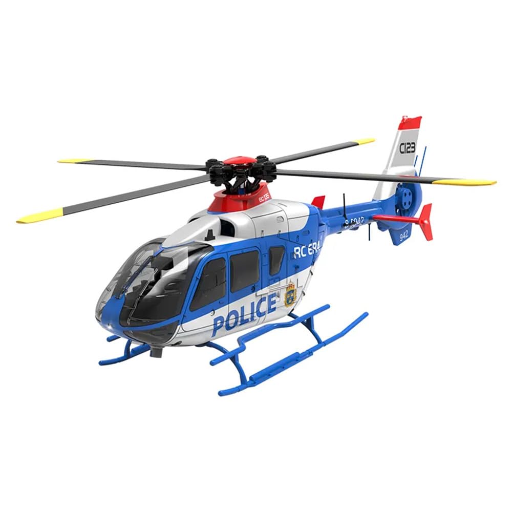 Torcster Hubschrauber H-135 Police Brushless 6G 281mm RTF 2,4G Ferngesteuert 3D Anfänger Indoor Heli