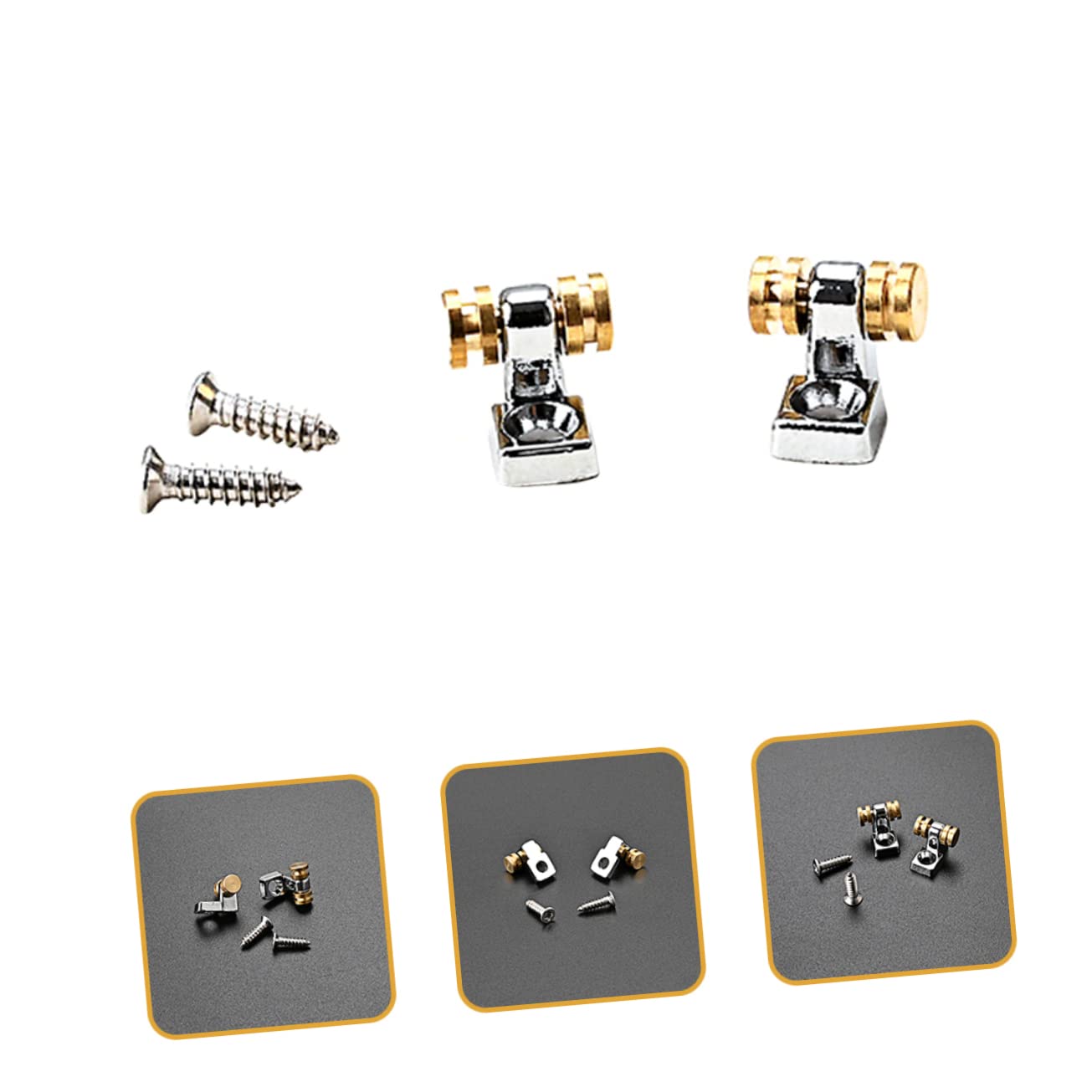 ibasenice 8pièces Retenue De Corde Pour Guitare Électrique Accessoires De Remplacement Installation Facile Et
