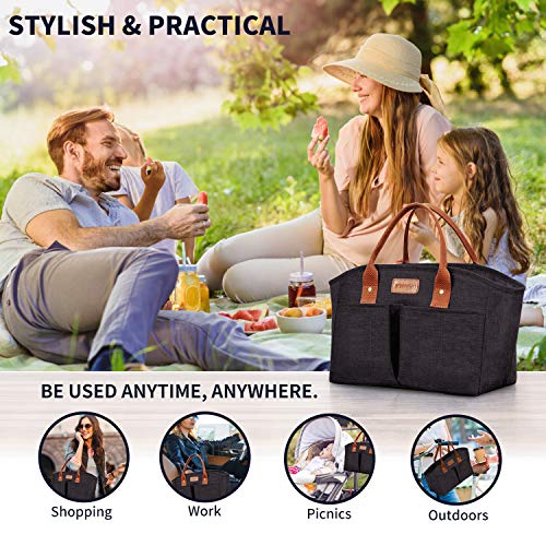 Lunch Bags for Women Insulated Fashionable Lunch Box Adult Lunch Bag for Work