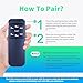 GWVEE Universal Replacement Remote for Richmat/Naomi Home/Dr. Oz Adjustable Bed with Head & Foot Massage(12811G/12811-02/HJC25/HJC26/NL200UB/127780C180201 Control Box/127780C180169/NL200U)