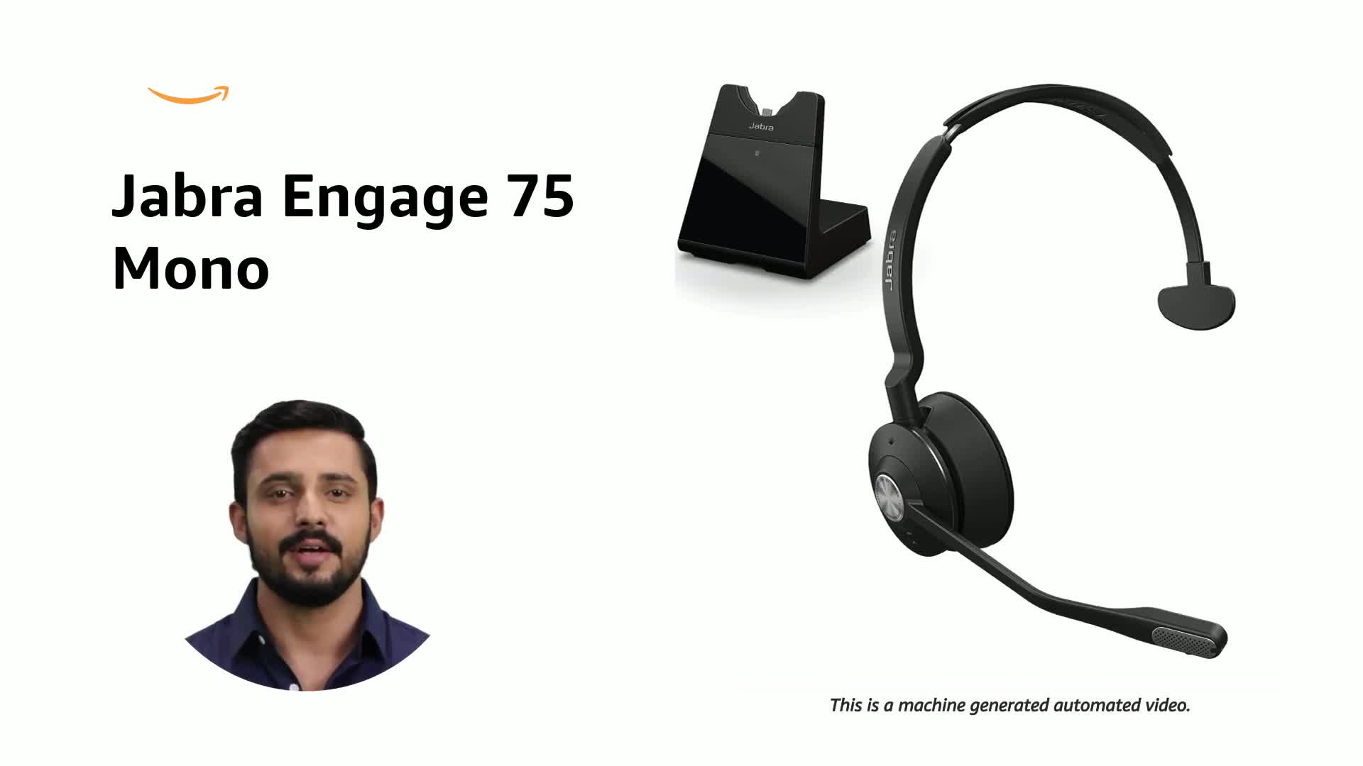 Jabra Engage 75 Mono Wireless Professional UC Headset : Amazon.in