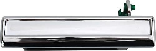 Miniatura 164 de TRQ Manija de puerta exterior delantera izquierda plateada para el lado del conductor compatible con Nissan 370Z 2009-2017