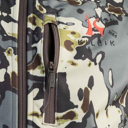 Killik Men’s Tracker Softshell Hunting Vest Lightweight Vest with Pockets, Outdoor Utility Vest for Men, Size M–3XL, Big Sky3