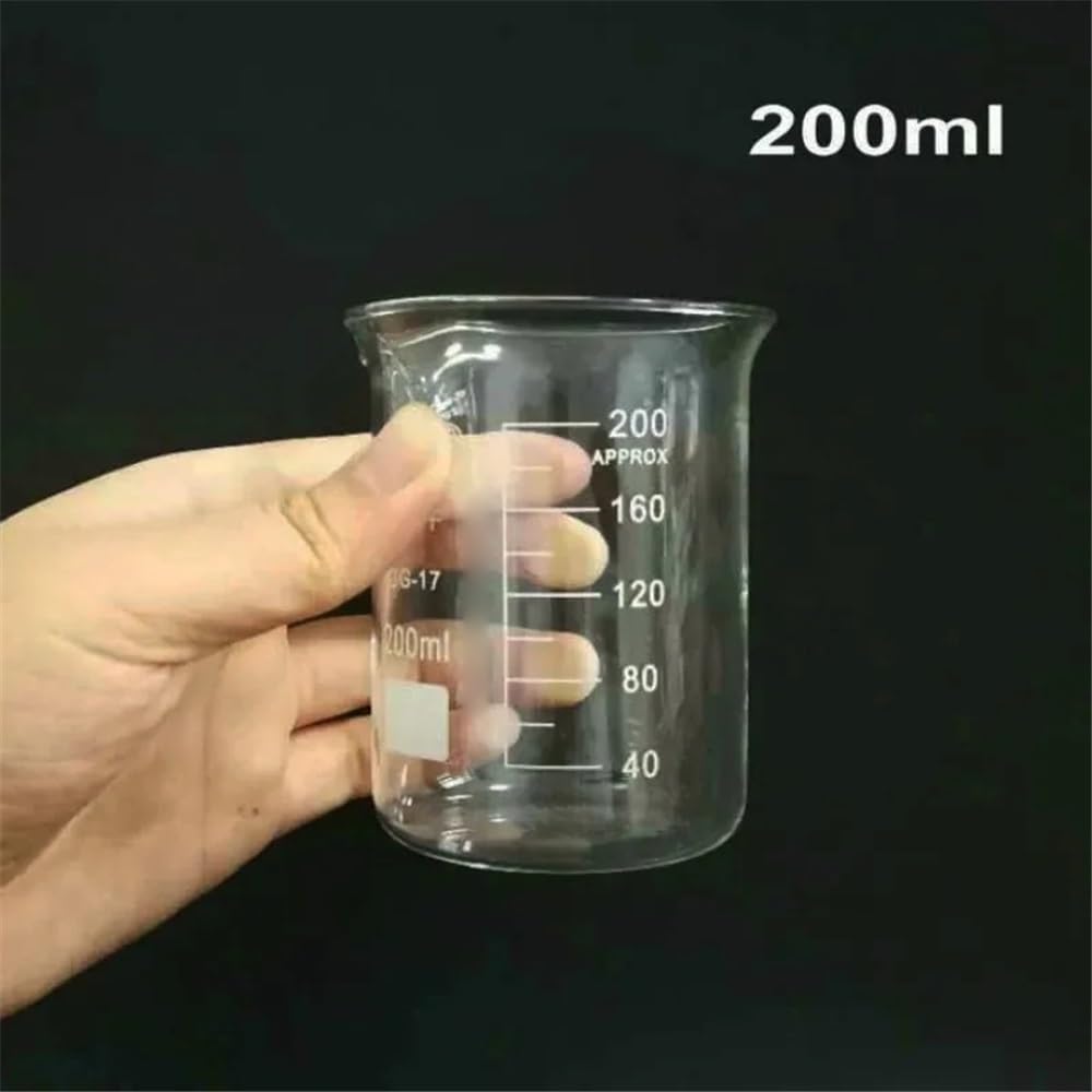 Laborausstattung und -bedarf 5-3000ml Transparent Messbecher Hohe Glas Labor Becher Mit Skala Backen Mess Werkzeuge Tassen