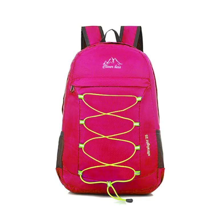 Sac à dos randonnée en nylon de haute qualité rouge finition premium