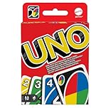 Mattel Games UNO, Classic Card Game for Kids and Adults for Family Game Night, Use as a Travel Game or Engaging Gift for Kids, 2 to 10 Players, Ages 7 and Up, W2087