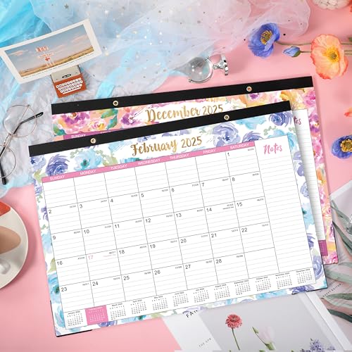 image for Indeme 2025 Desk Calendar - Jan. 2025 - Dec. 2025, 12 Months Large Mon