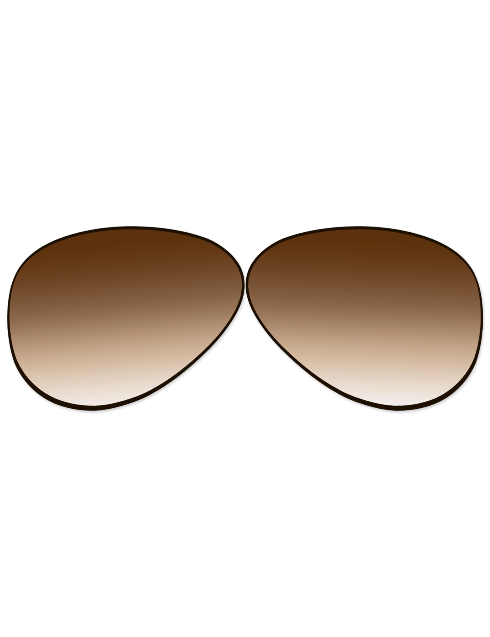 Vonxyz Lenses Earsocks Nose Piece Replacement for Ray-Ban Aviator RB3025  Sunglass Multiple Options