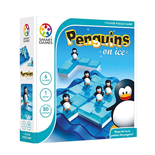 Smart - Pingüinos sobre hielo, juego de ingenio con retos (51520)
