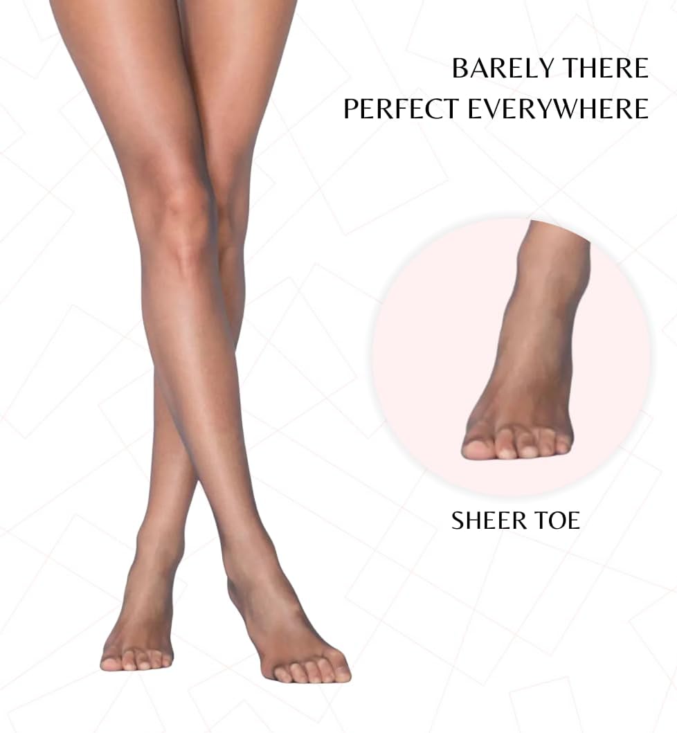 PENTI 5 Den Ultra Sheer Pantyhose | Barely-There Transparent Women's Tights | Seamless with Breathable Gusset - Image 2