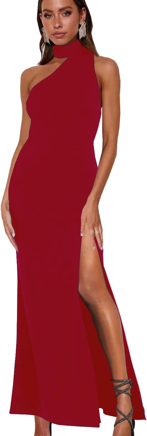 Wedding Guest Dress 2025 Cutout Cocktail Party Maxi Dresses