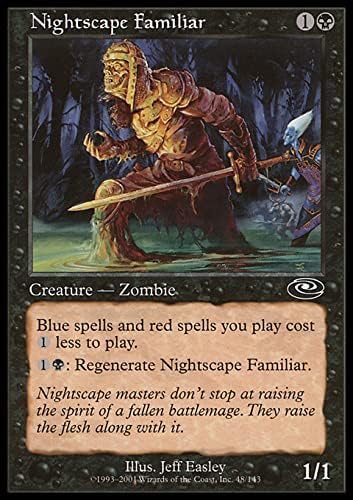 MTG Magic: The Gathering - Nightscape Familiar (48) Planeshift PLS