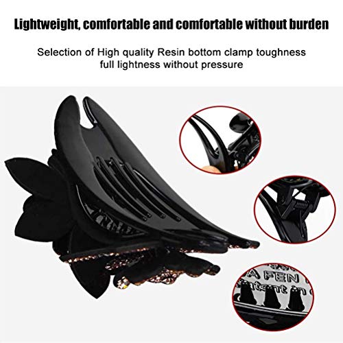 Fermaglio Capelli Doppio Fiore, Forcina Metallo