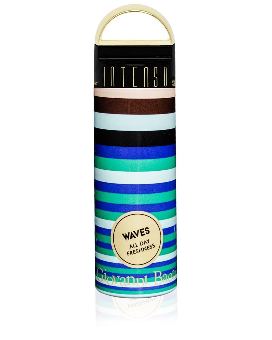 PARIS Intenso Waves Imported Long Lasting Perfumed Deodorant Spray for Men and Women 200 ml/6.6 FL.OZ (Pack of 1)