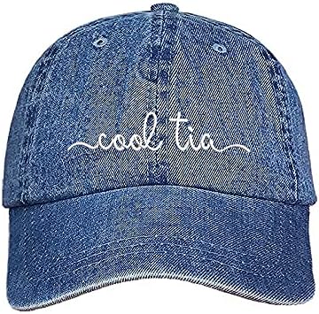 Cool Tia Embroidered Baseball Hat - Cool Aunt Unisex Dad Hat