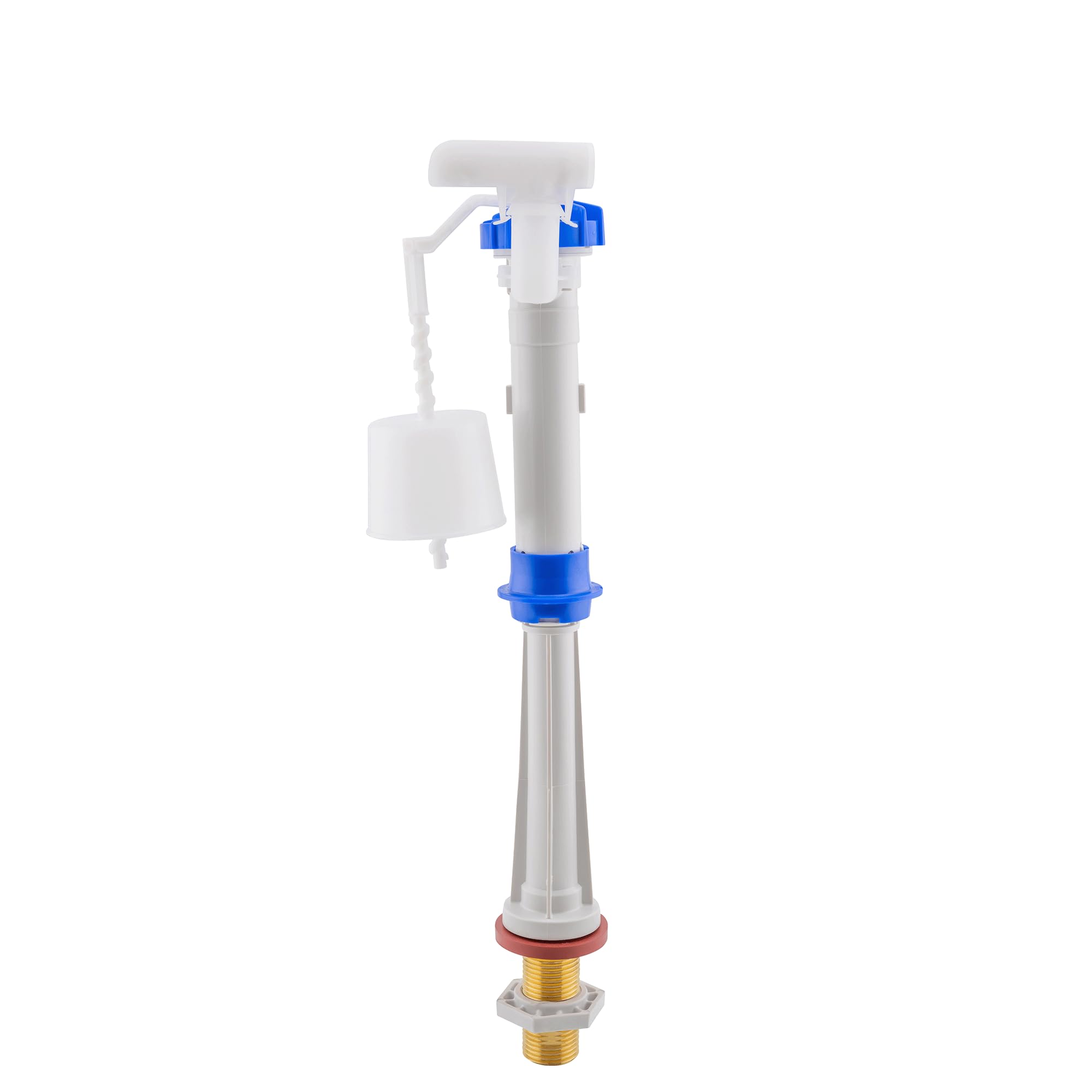 Fluidmaster Torbeck New Variant 722U Bottom Entry Fill Valve, Height Adjustable Quiet Cistern Valve with ½” BSP Inlet, Flow Restrictor & Reliable Water Control for Efficient Toilet Cistern Performance