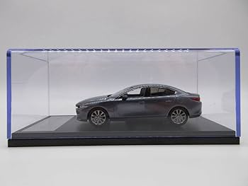 Mazda3 ミニカー 1/43 マツダ3　マシーングレー　ファストバック 1/43 MAZDA3 SEDAN (2019) チタニウムフラッシュマイカ【HS259TI