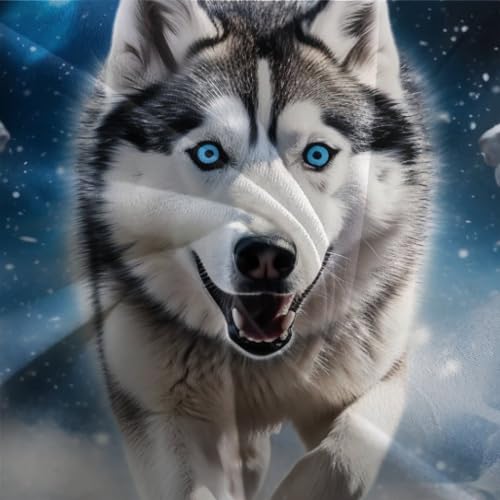 Chiens de traîneau housse de couette avec fermeture éclair 3D - 7