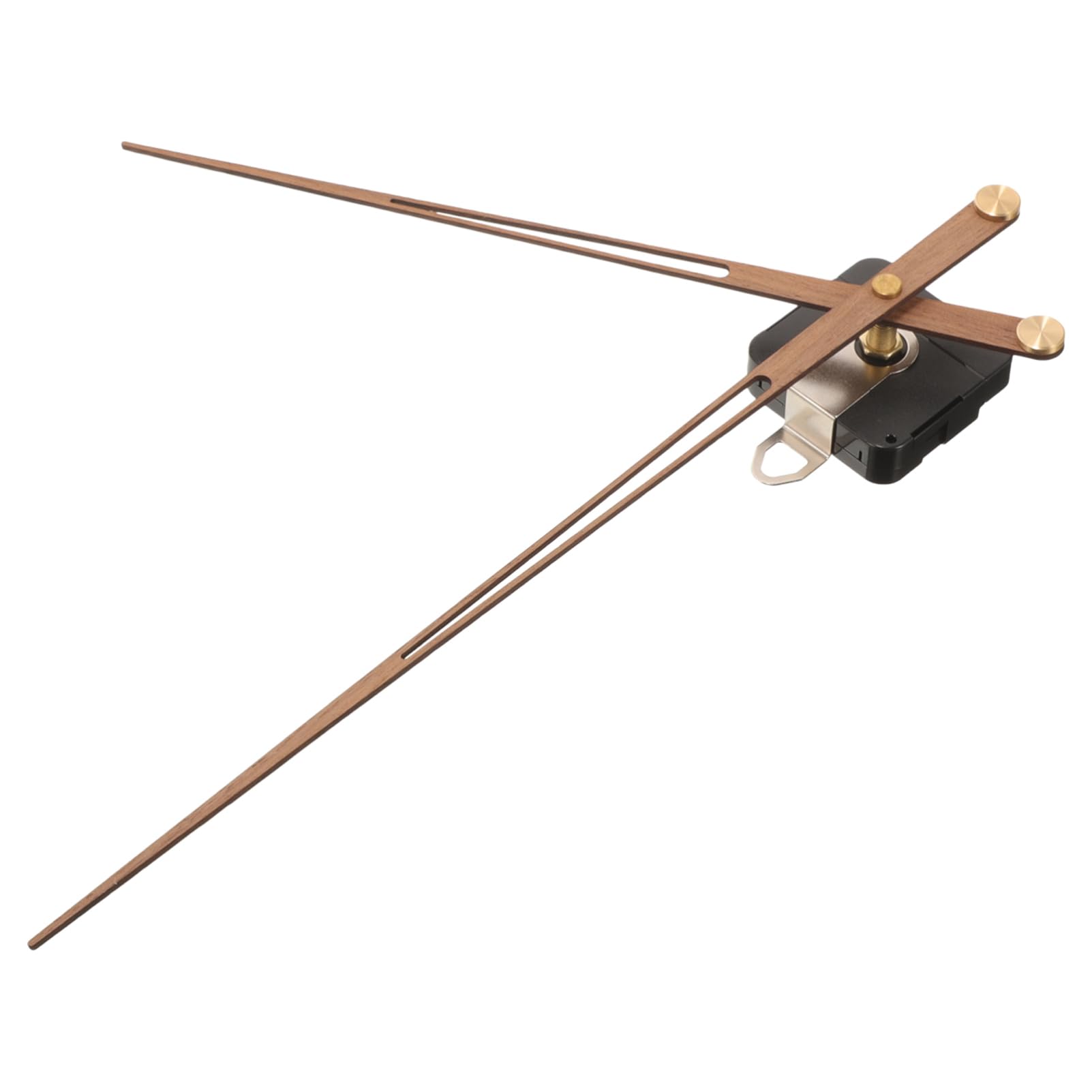 Homoyoyo 5 Sätze DIY Uhrwerk mit Hohem und Eleganten Holzzeigern für Wanduhr für Stilvolle DIY Uhrenprojekte Uhrwerk und Zeiger