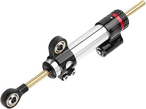 Motorcycle Damper Bracket, Universal Black Motorcycle Stuurdemper Stabilizer Stuurdemper Montagebeugel