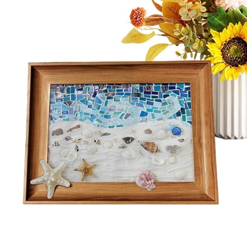 Œuvre d'art en verre de mer Bexdug pour créer une ambiance bord de mer dans votre salon