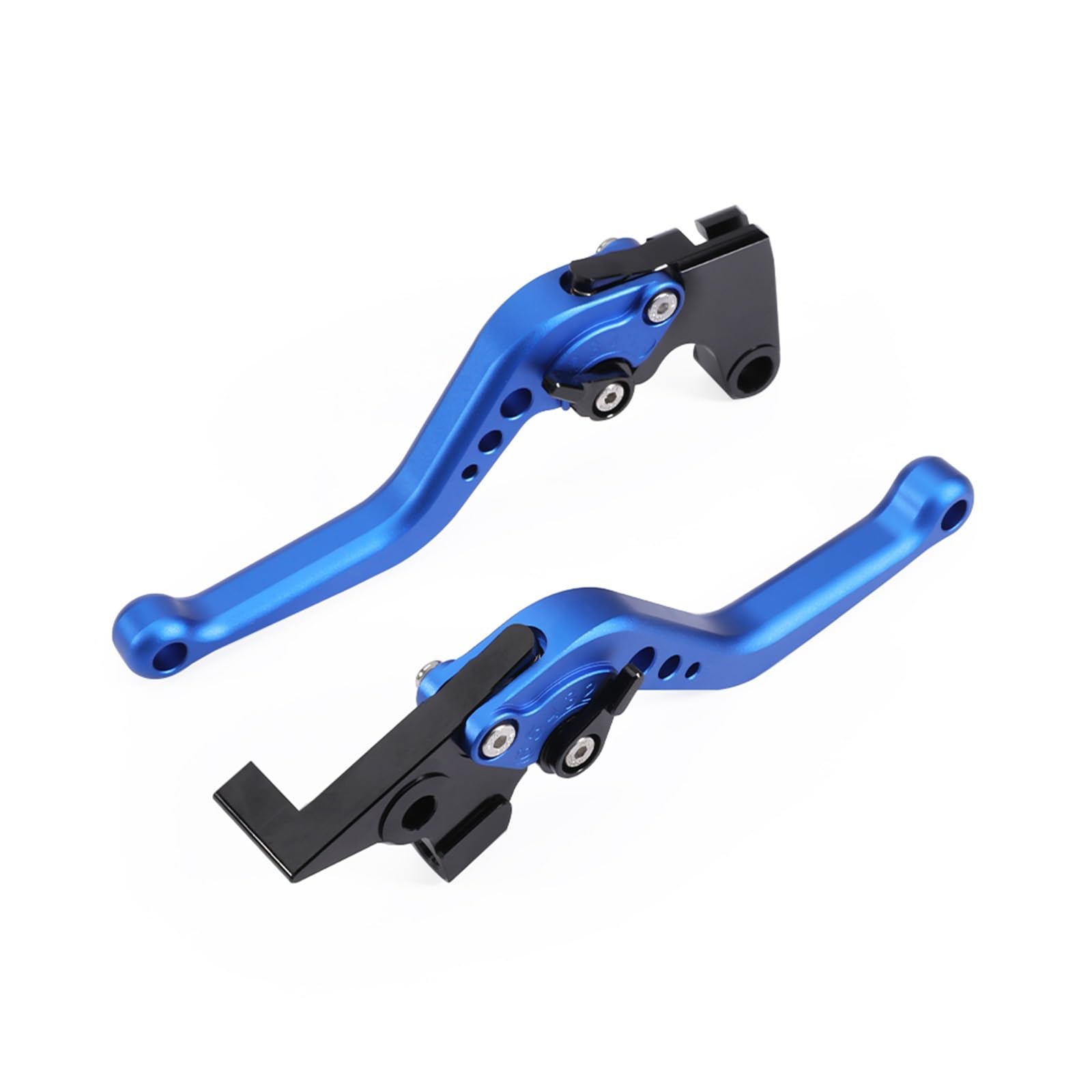 TINGYUS Motorbike Brake Lever for CB600F for CB900F for Hornet for CBR900RR Adjustable Short/Long Brake Clutch Levers(Short Blue)