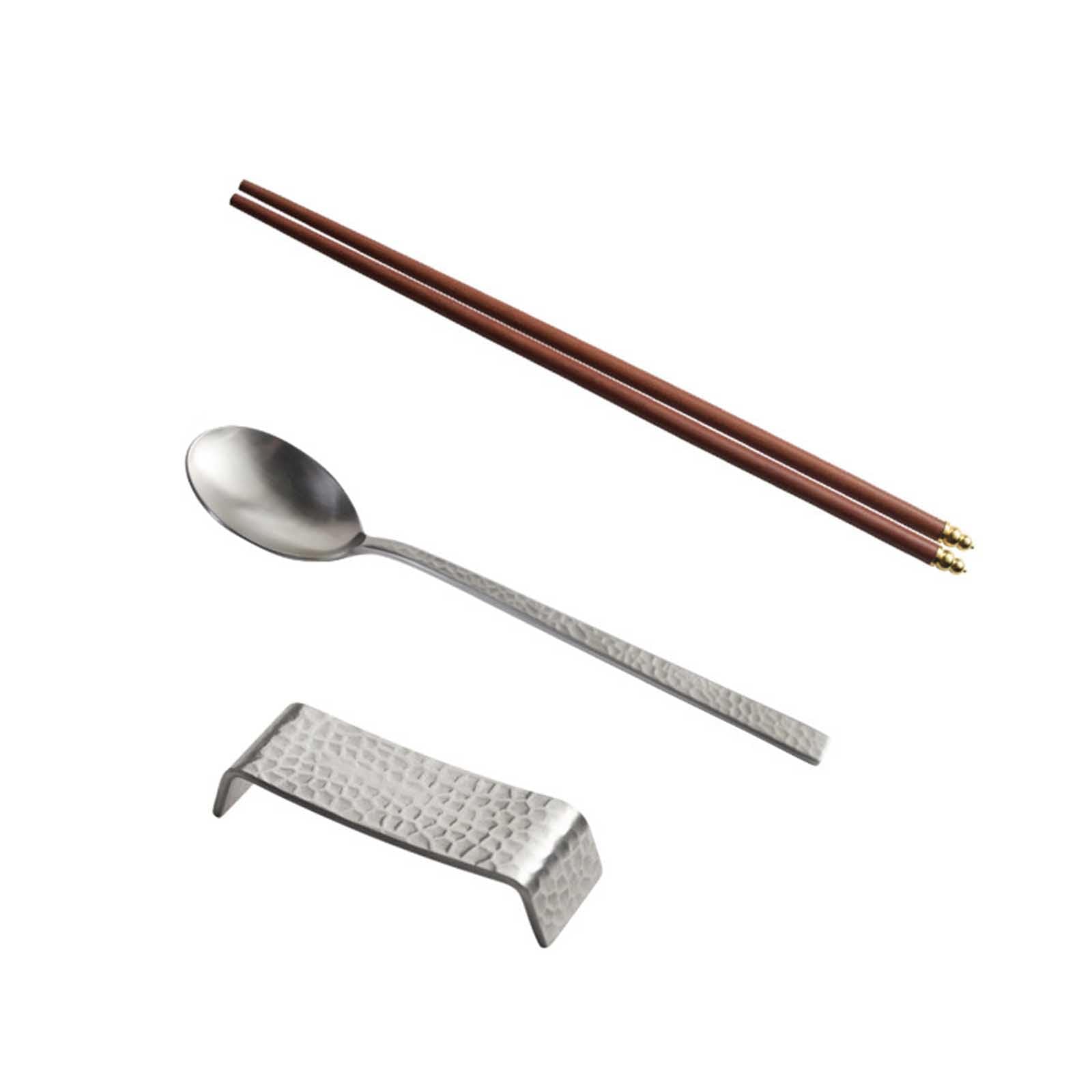 Tsophreniq Household 304 Stainless Steel Chopstick Holder Dinnerware Set Kitchen Tableware Cutlery Rack for Home or Restaurant Tableware Set