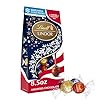 Lindt LINDOR Assorted Chocolate Candy Truffles Limited Edition USA 250th Celebration, 8.5 oz. Bag