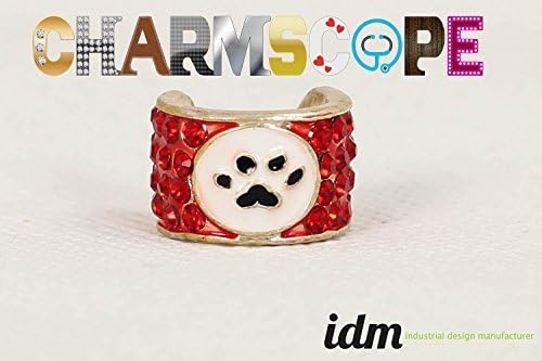 Stethoscope Charms Jewelry - Pet Lover Strass