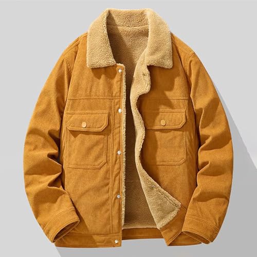 Men's Winter Corduroy Jacket with Warm and Stylish Outdoor Coat Snow Gear for Men2