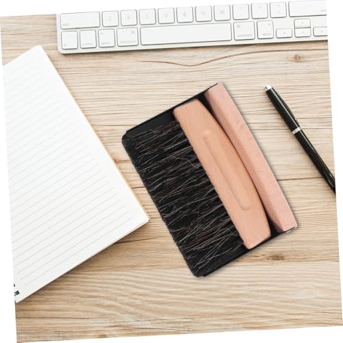 Anneome Mini Tischbesen und Kehrschaufel Set Platzsparendes Handfeger Kehrblech für Desktop Reinigung Effizientes Kleines Besen Schaufel Set für Büro Sofa und Haustierpflege – Bild 6