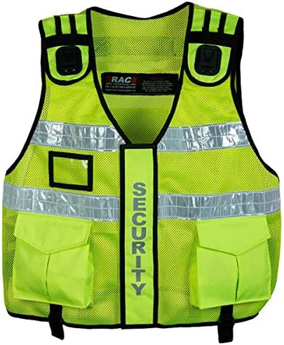 RAC3 New Model Hi Viz Tactical Vest , Security Vest , Tac Vest