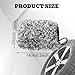 Lyxheth 2PCS Microfiber Car Wash Mitt, Car Wash Gloves, 6.0 x 5.3 Inch Microfiber Wheel Cleaning Mitt, Car Washing Accessories Super Soft Long Hair Car Detailing Washing Gloves for Auto Cleaning