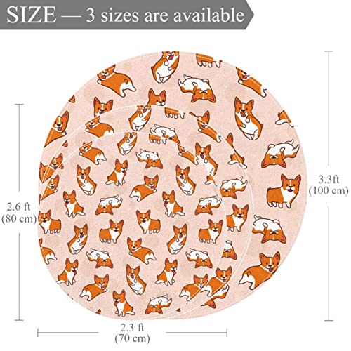 Tapis de bain corgi antidérapant sécurisez et décorez votre sol rose