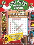 Photo Gallery the cozy merry & bright christmas sanctuary: a festive word search puzzle book for adults — relaxing holiday activities, cozy winter fun & stocking stuffer idea Photo Gallery the cozy merry & bright christmas sanctuary: a festive word search puzzle book for adults — relaxing holiday activities, cozy winter fun & stocking stuffer idea