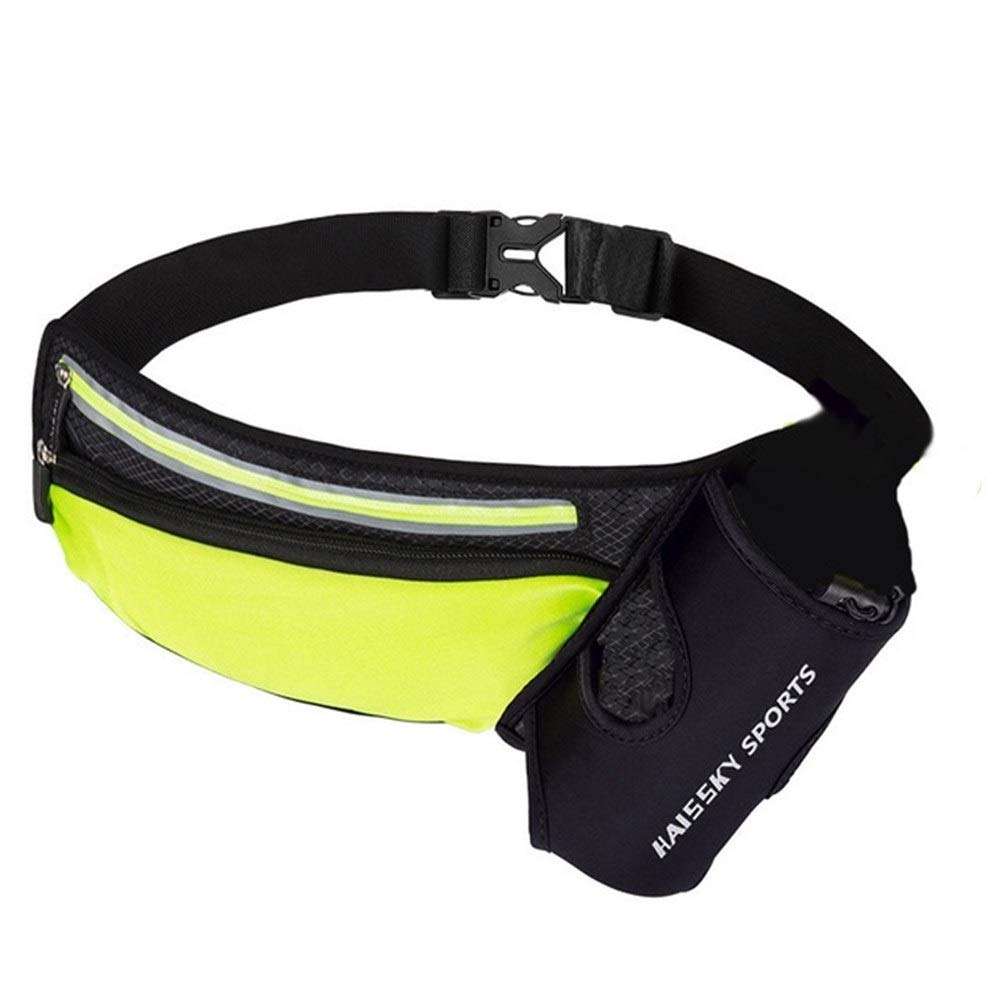 Laufgürtel Laufen Marathon Hüfttasche Sport Klettern Wandern Racing Gym Fitness Leichter Trinkgürtel Wasserflasche Hip Hüfttasche 259 (Color : Red Color)