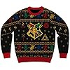 Harry Potter Hogwarts Houses Holiday Christmas Sweater Licensed