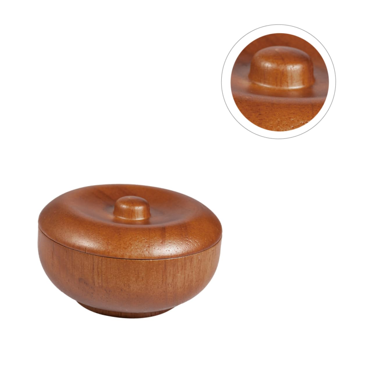 NOLITOY 3 Pcs Shaving Bowl for Men Wooden Shaving Bowl with Lid Shave Cream Men's