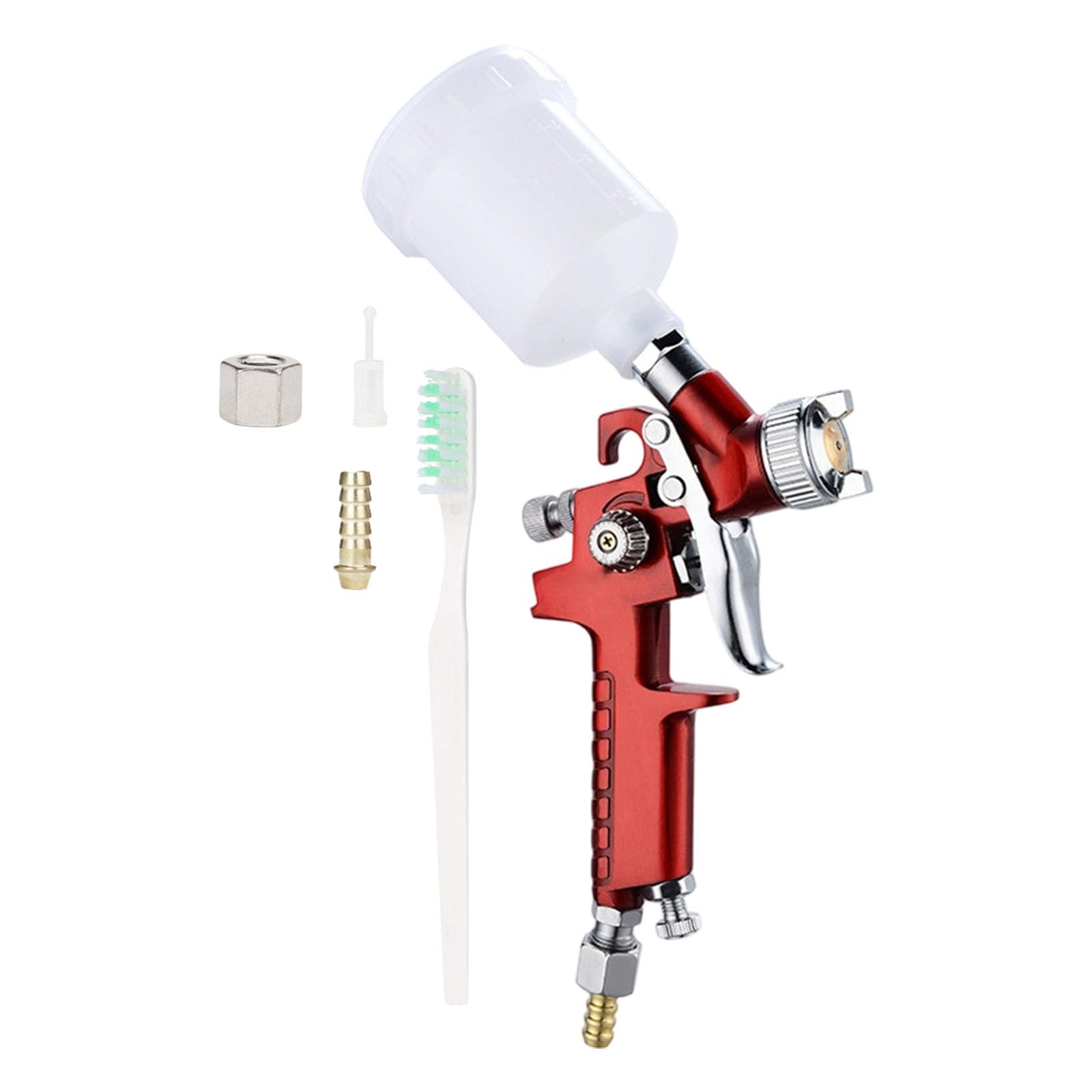 BWANGIAO HVLP Professional Sprayer Guns 0.8Mm Steel Nozzle Sprayers Guns Car Paint Sprayers Airbrushes Paint Tool