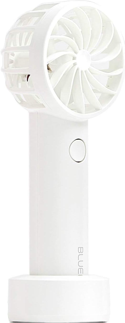 Bluefeel. Portable Fan, Personal Mini Handheld Fan with USB Rechargeable Battery White