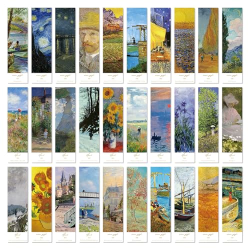 BIKPRST 30 Cartoline Motivazionali Artistiche,Include 10 pezzi che si illuminano